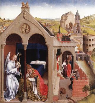 Rogier Van Der Weyden : Dream of Pope Sergius